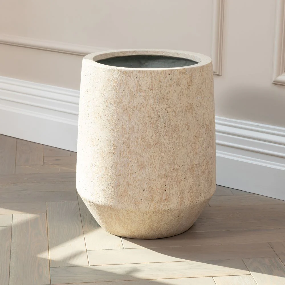 Artificial Olive Tree UV/IFV in Harrith Beige Planter - Image 3