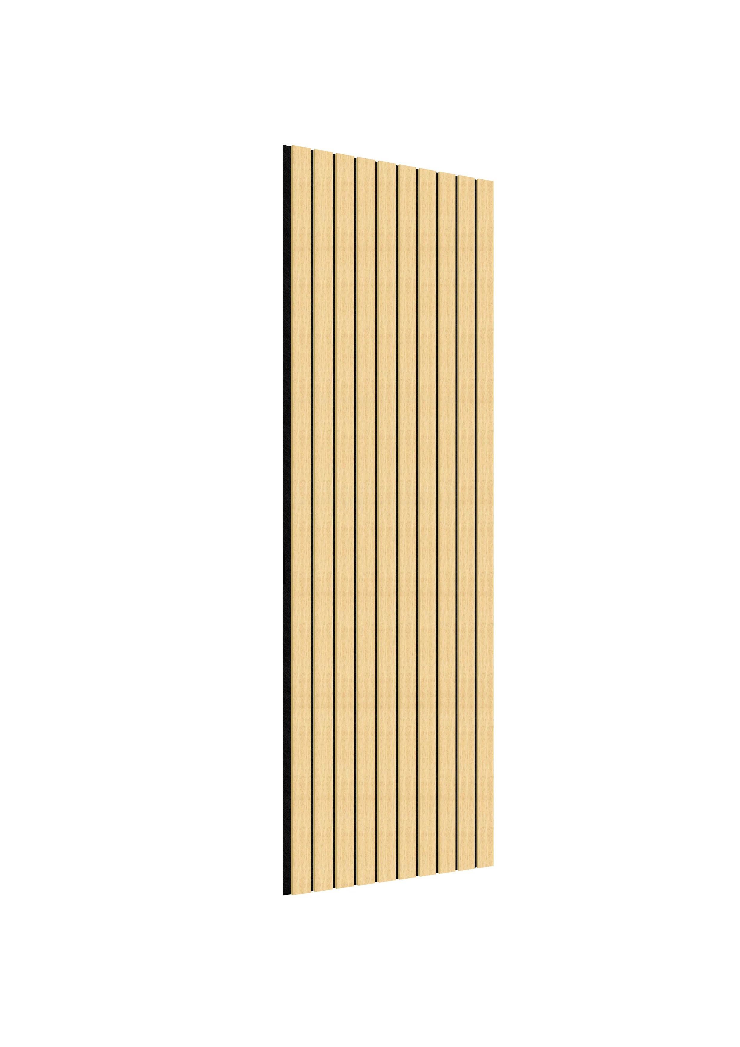 Acoustic Slat Wall Panels | Premium ExtraWide Slats | 240cm x 60cm | Oak - Image 4