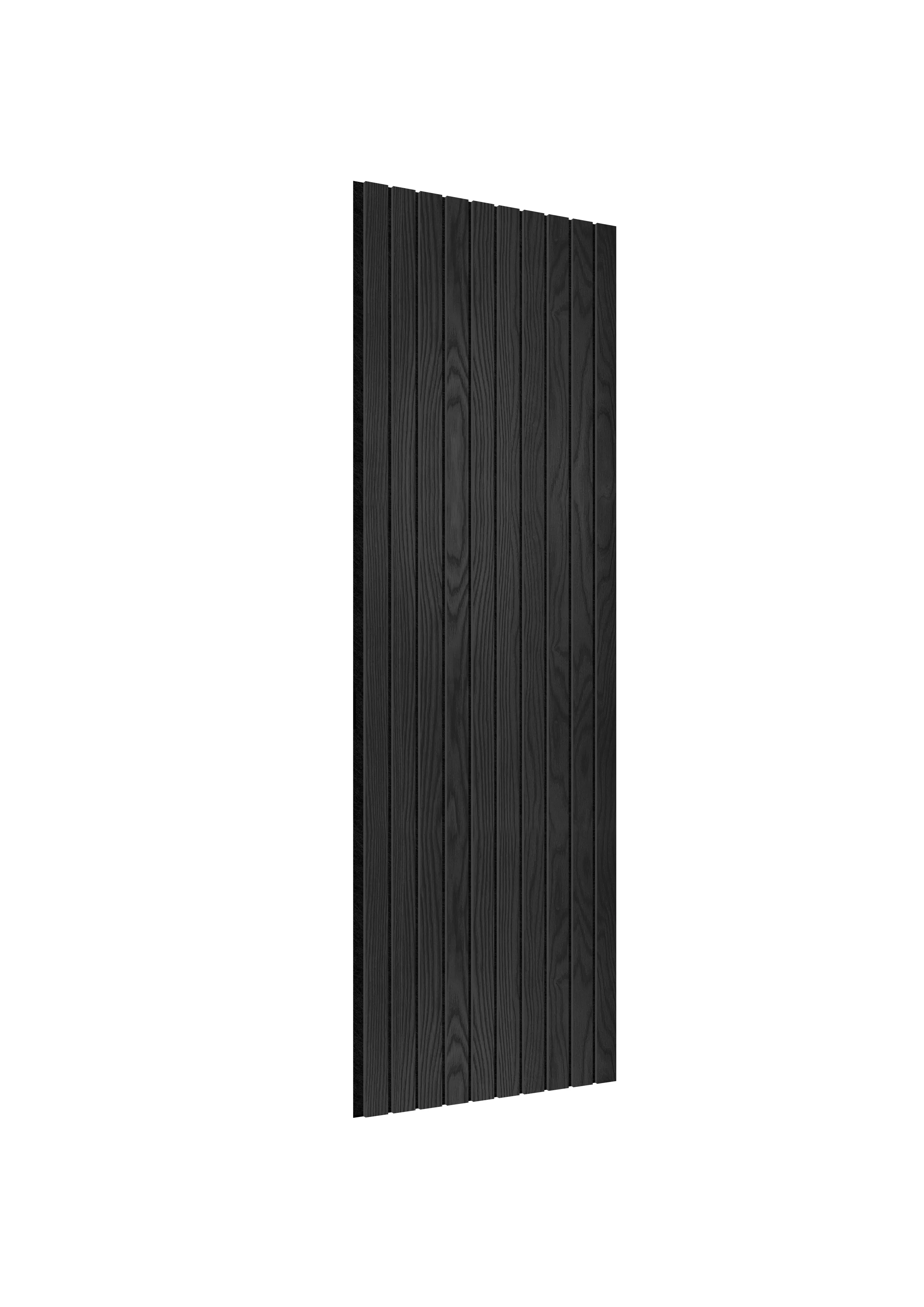 Acoustic Slat Wall Panels | Premium ExtraWide Slats | 240cm x 60cm | Dark Grey - Image 3
