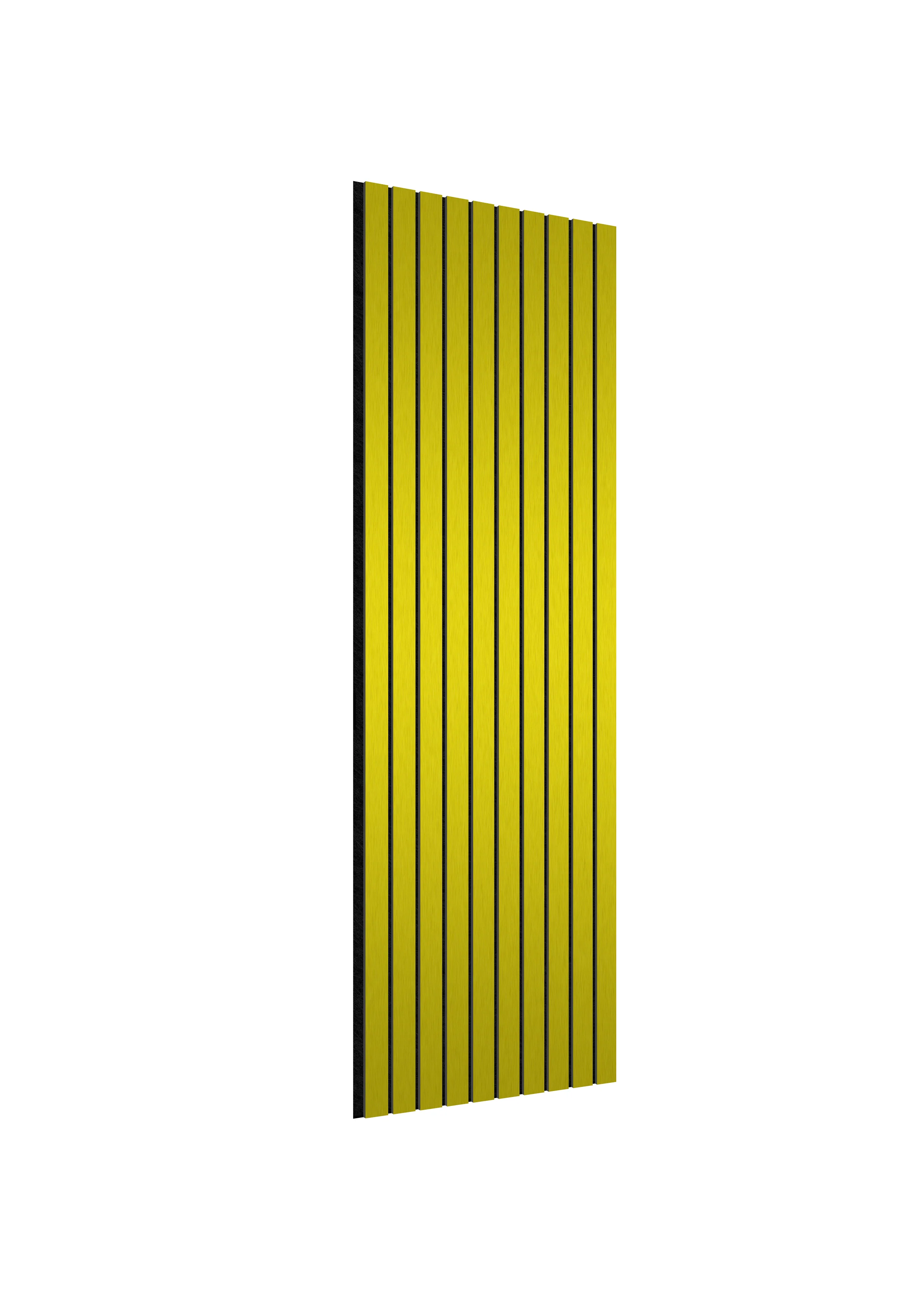 Acoustic Slat Wall Panels | Premium ExtraWide Slats | 240cm x 60cm | Gold - Image 4