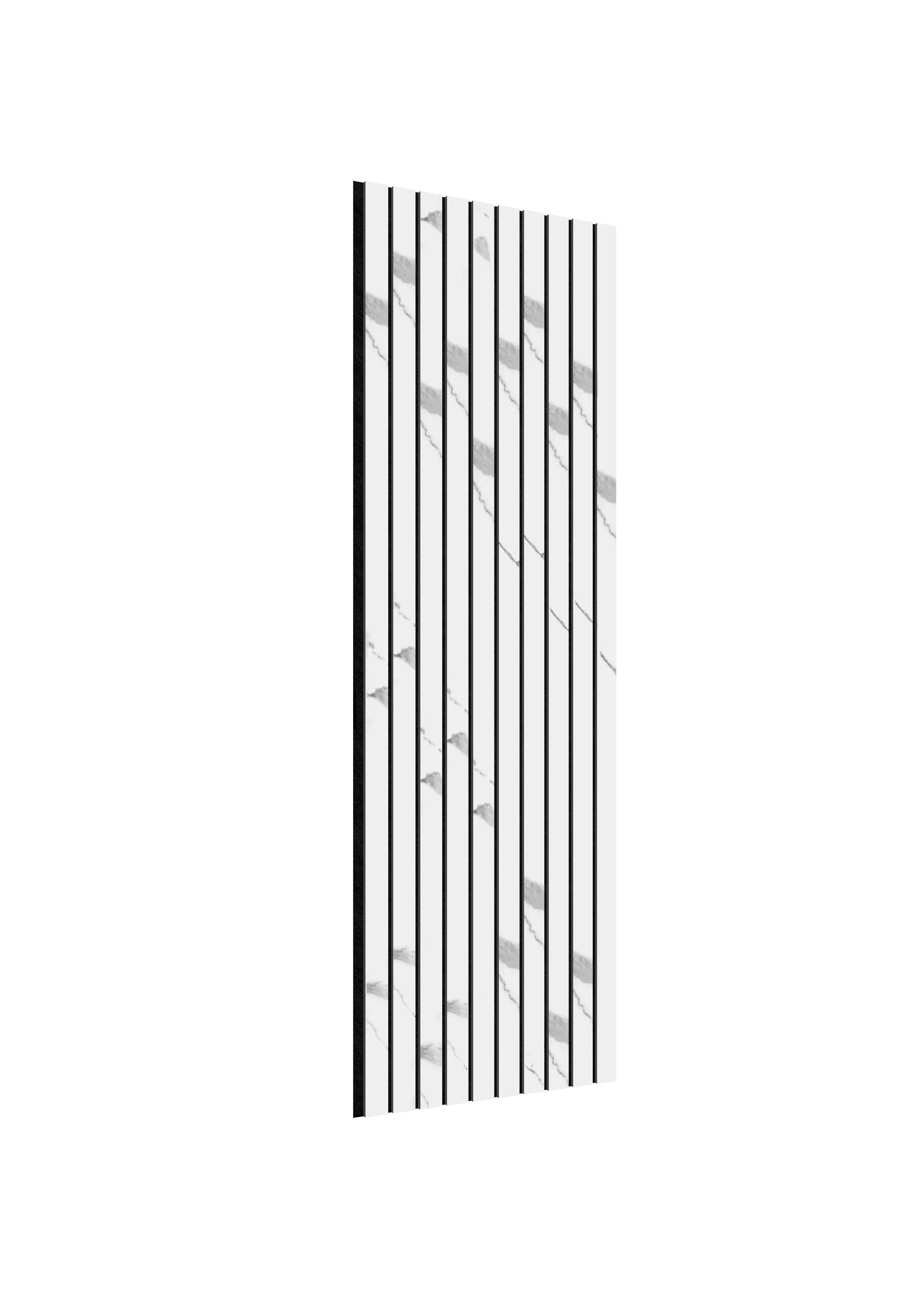 Acoustic Slat Wall Panels | Premium ExtraWide Slats | 240cm x 60cm | Marble - Image 4