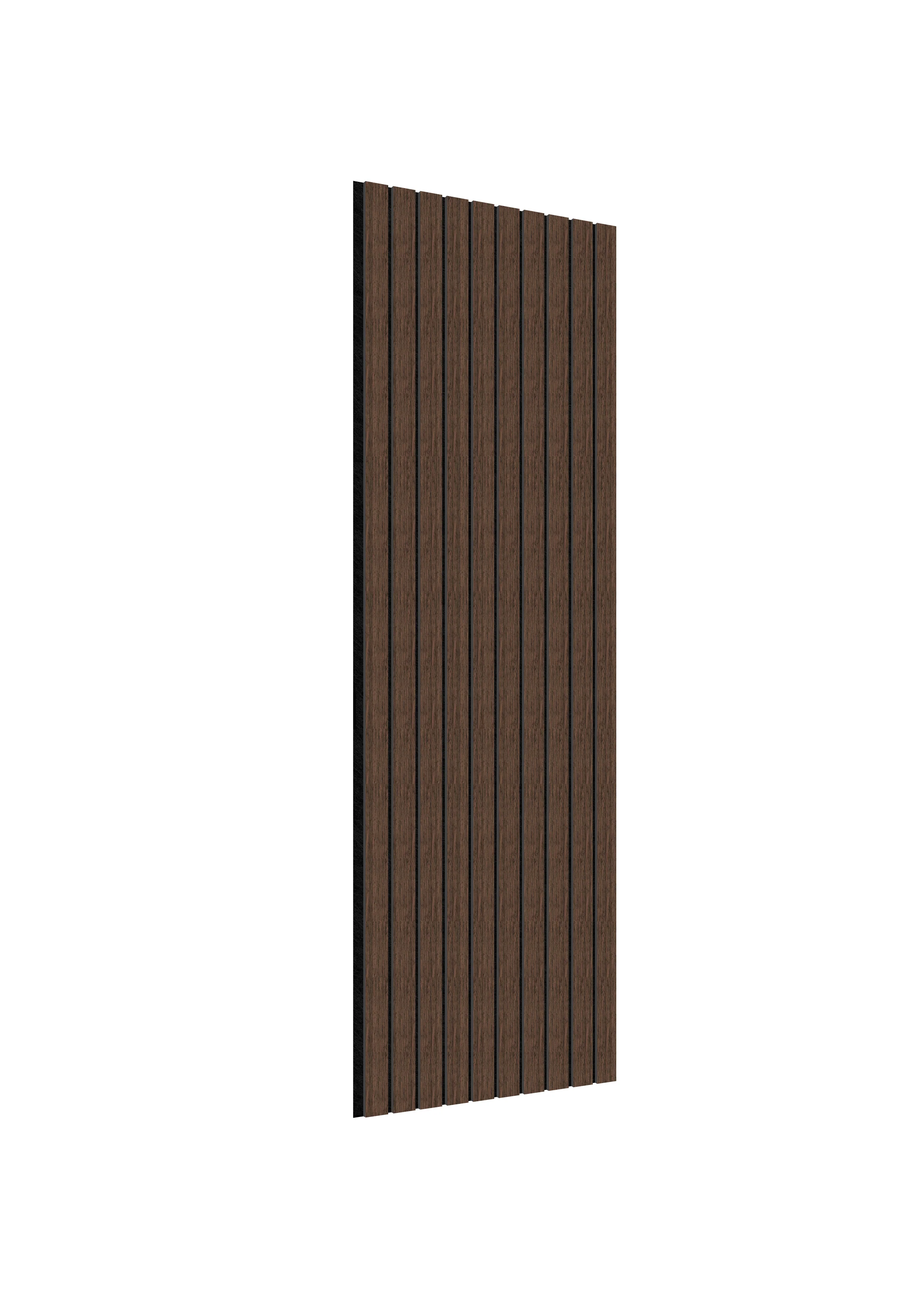 Acoustic Slat Wall Panels | Premium ExtraWide Slats | 240cm x 60cm | Smoke - Image 3