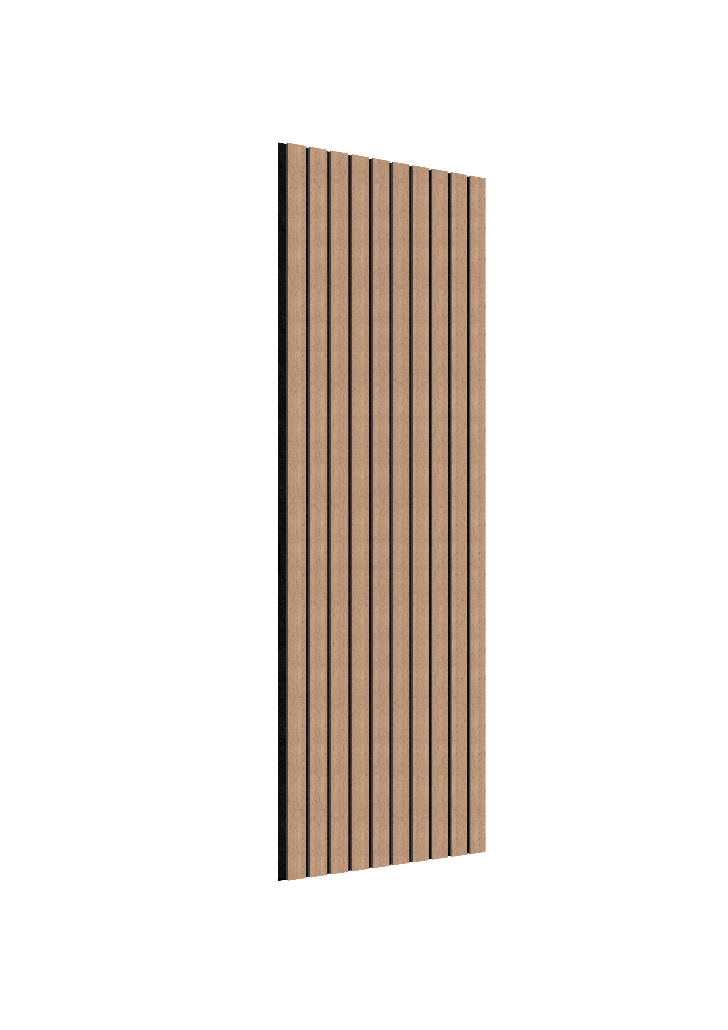 Acoustic Slat Wall Panels | Premium ExtraWide Slats | 240cm x 60cm | Walnut - Image 4