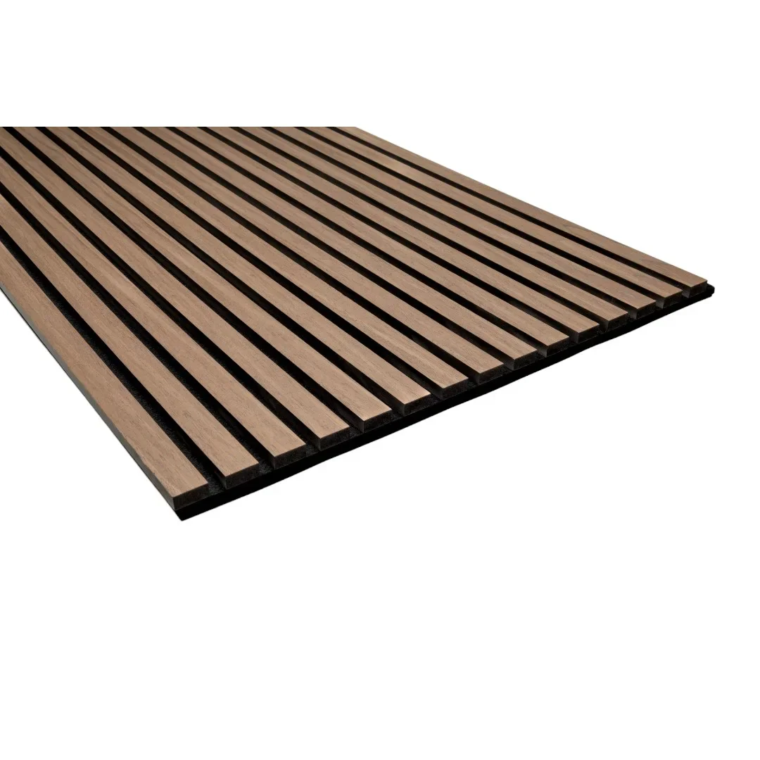 3m x 60cm | Acoustic Slat Wall Panels | Walnut | Premium Wood Veneer - Image 3