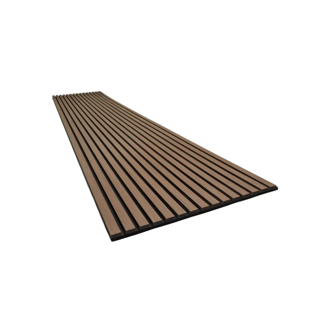 3m x 60cm | Acoustic Slat Wall Panels | Walnut | Premium Wood Veneer - Image 4