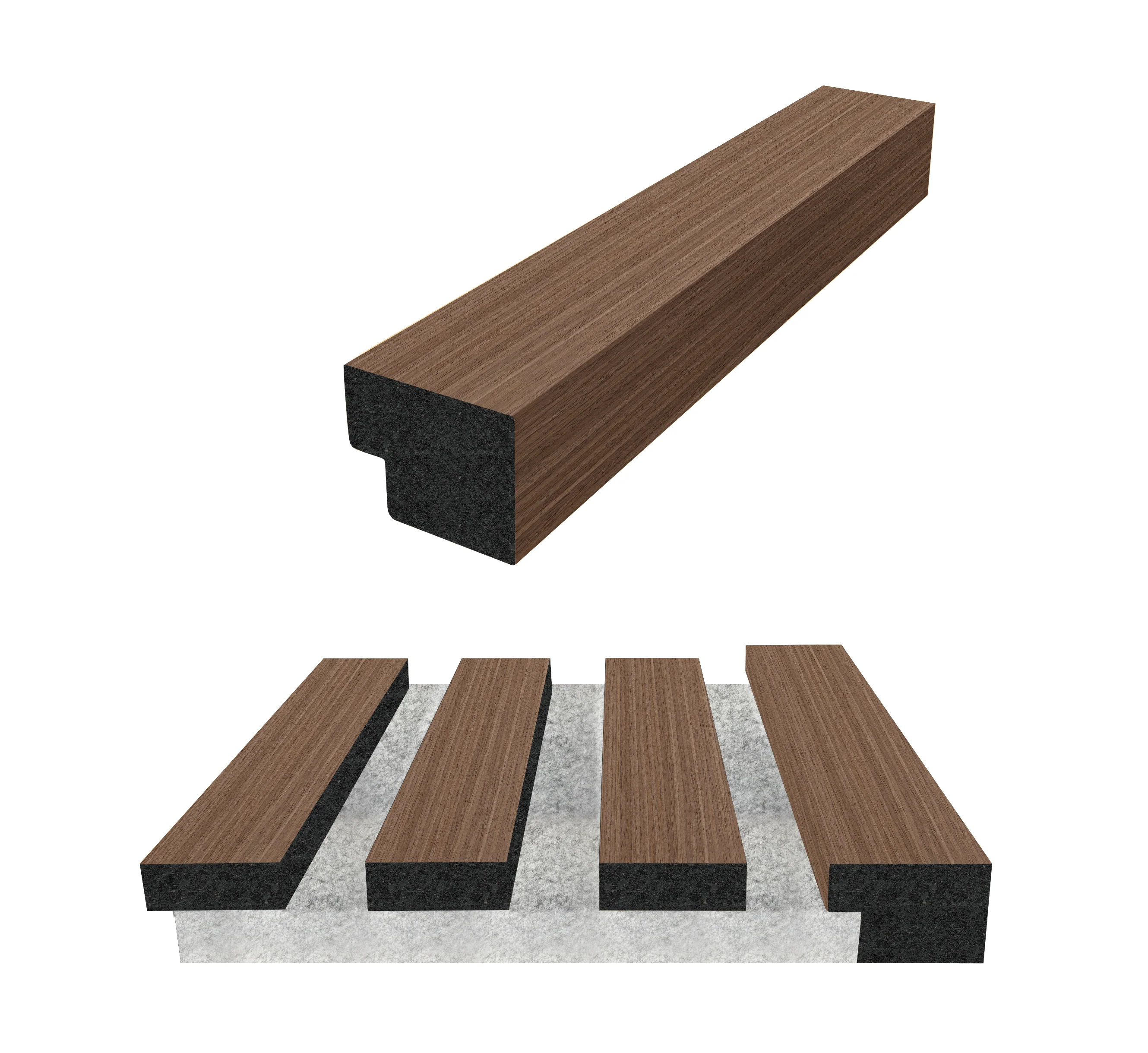 1 x Acoustic Panel Finishing End Trim ( Multiple Colours ) - Image 11