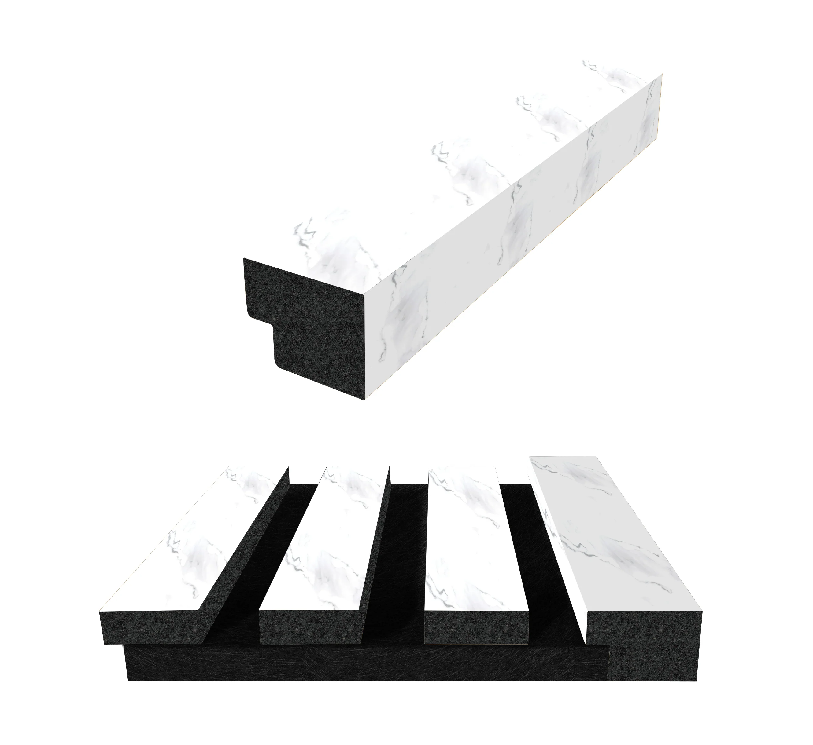 1 x Acoustic Panel Finishing End Trim ( Multiple Colours ) - Image 12